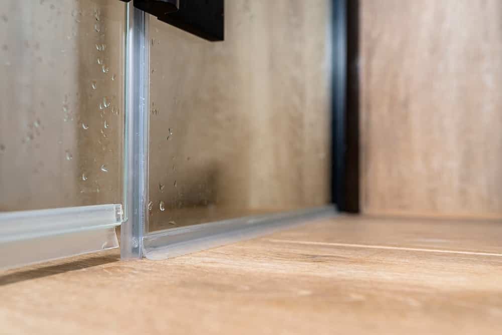 extruded shower seals